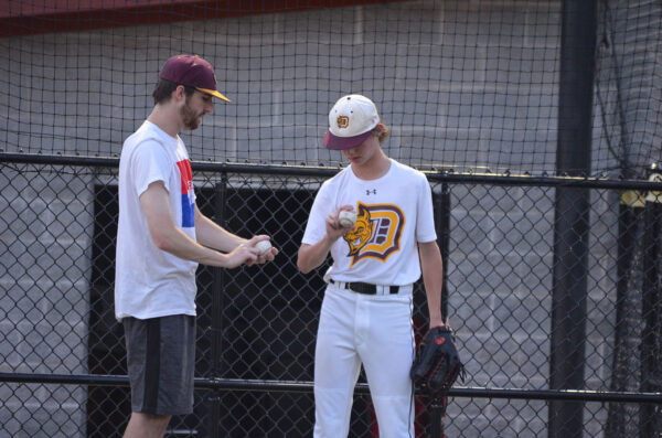 Diablos Pitching Coach and Player